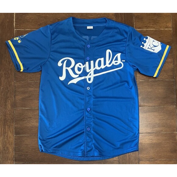 Sga Other - Men’s Size M Kansas City Royals SGA UMKC Kangaroos Blue Jersey Rare